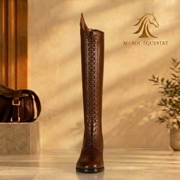Bottes Équestres Prestige à Couture Frontale