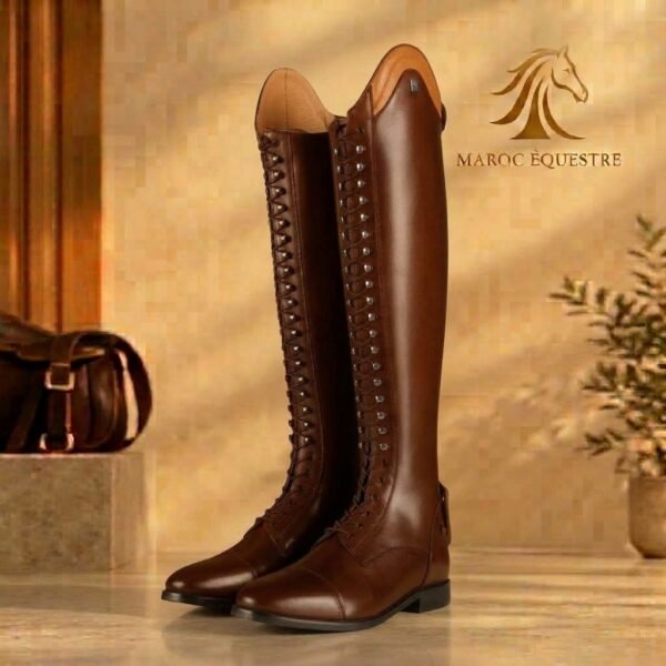 Bottes Équestres Prestige à Couture Frontale