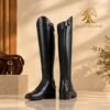 b2 (1) Bottes Équestres à Lacets Renforcées