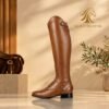 b2 (5) Bottes Équestres à Lacets Renforcées